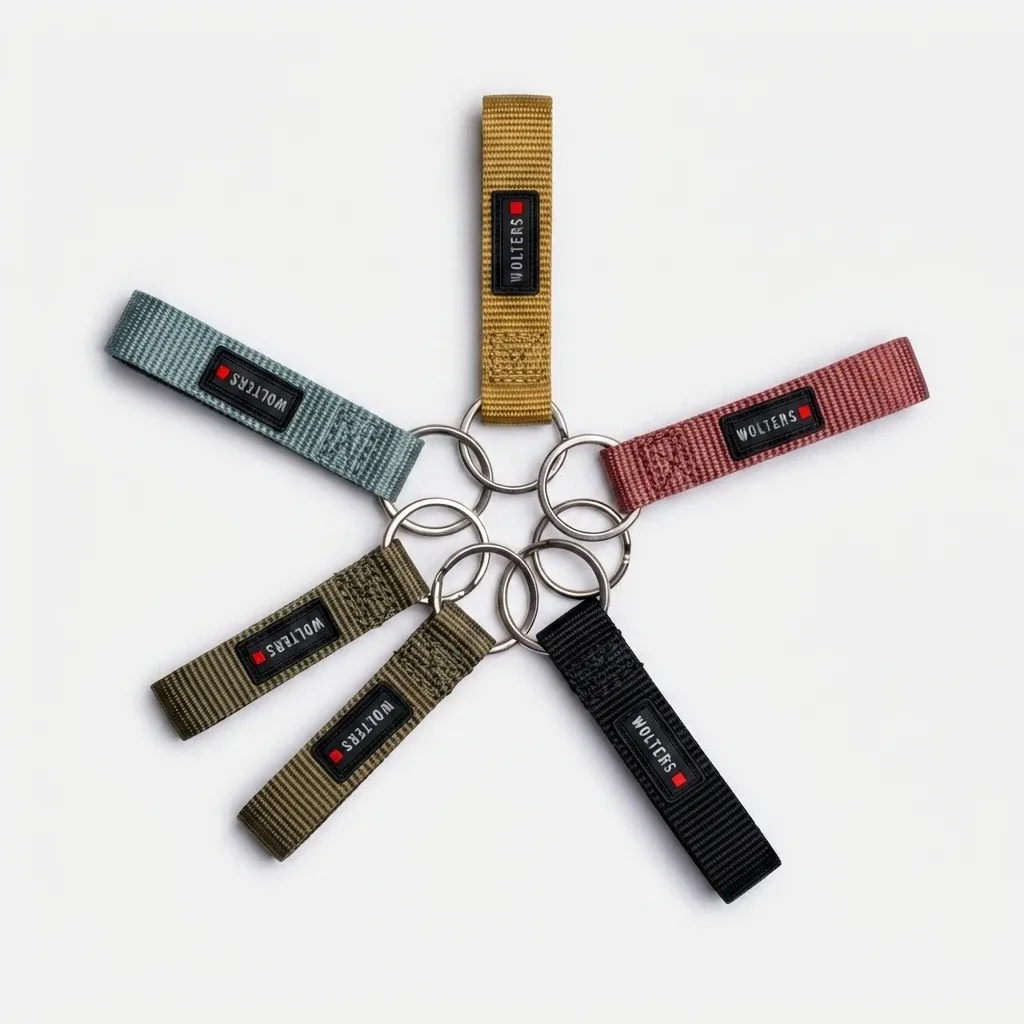 WOLTERS Professional Sleutelhanger | Premium Nylon Keychain