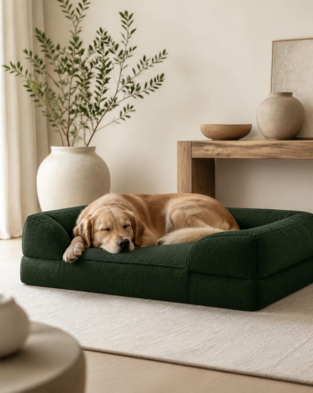 Hundebetten & Liegeplätze – Kategorie im Virestos Hundebedarf Shop